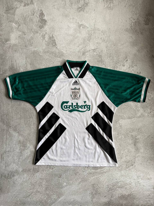 Liverpool 1993 1995 Away Jersey — L