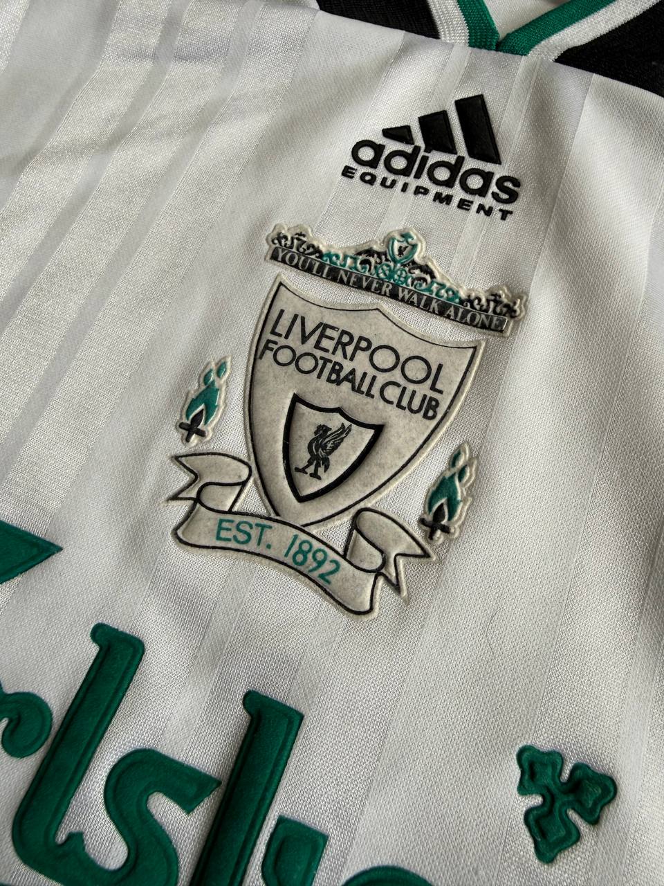 Liverpool 1993 1995 Away Jersey — L