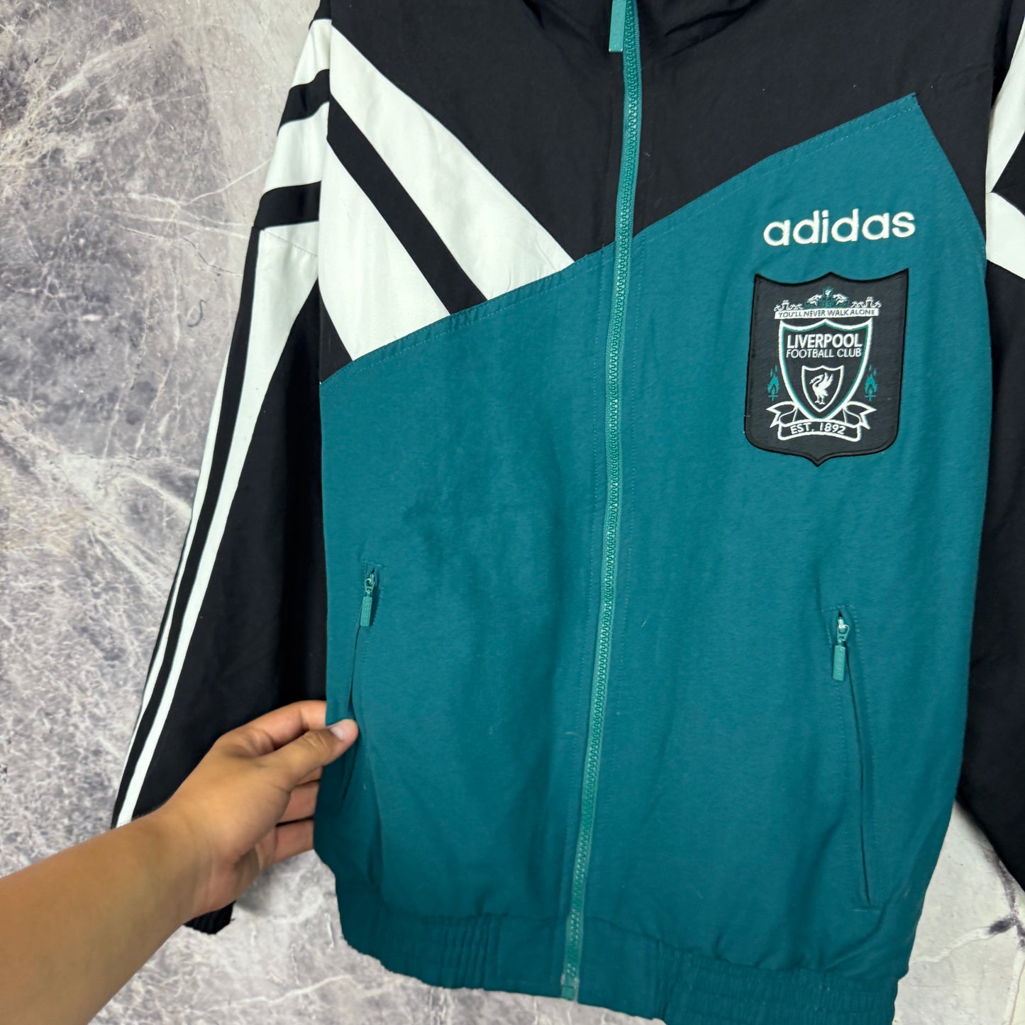 Liverpool 1995-1996 Track Jacket — S
