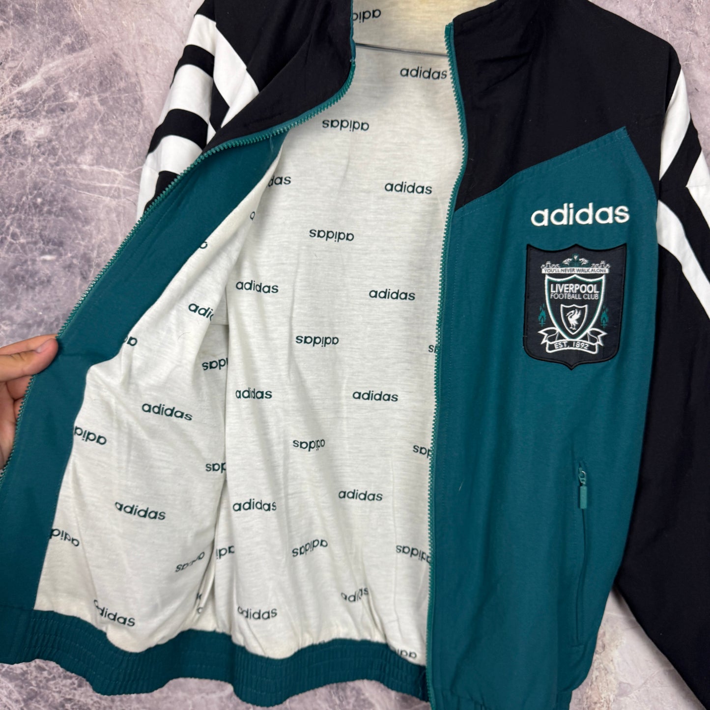 Liverpool 1995-1996 Track Jacket — S