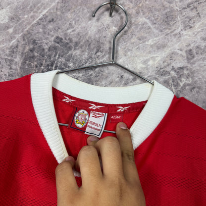 Liverpool 1998-2000 Home Jersey — L