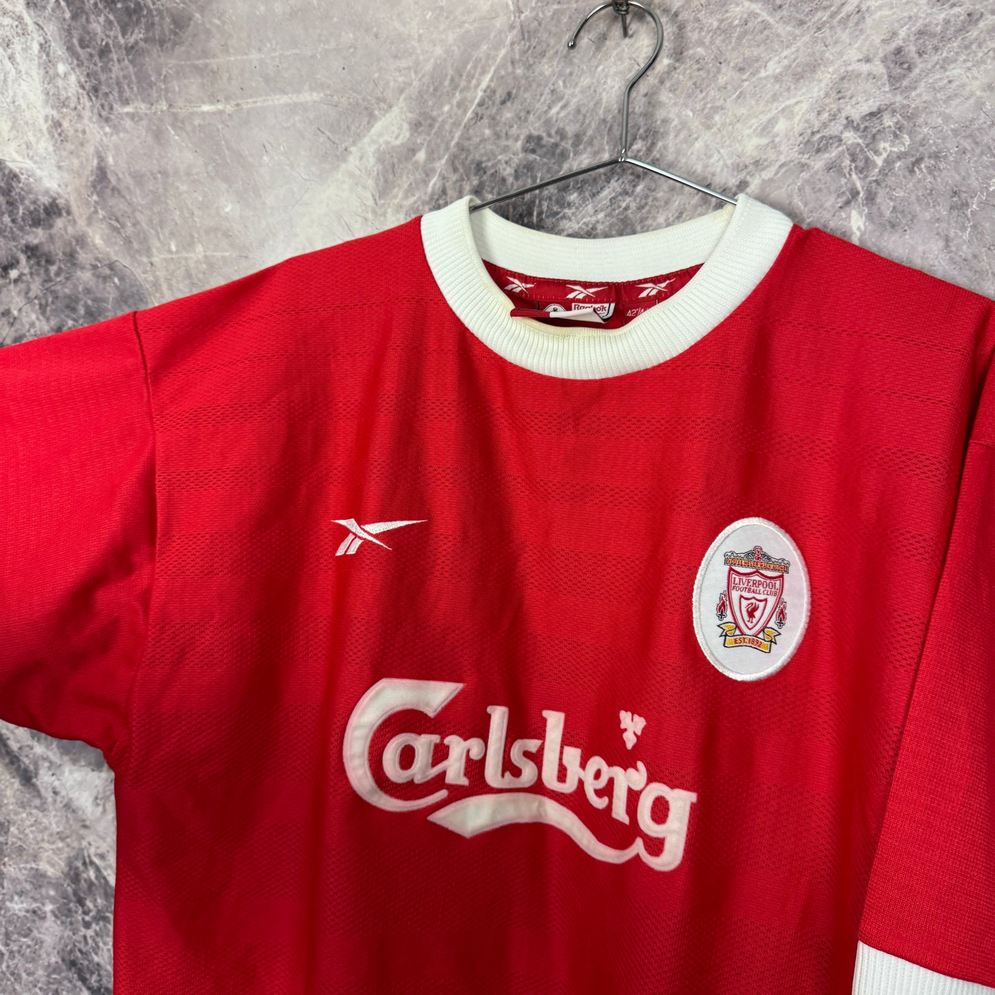 Liverpool 1998-2000 Home Jersey — L