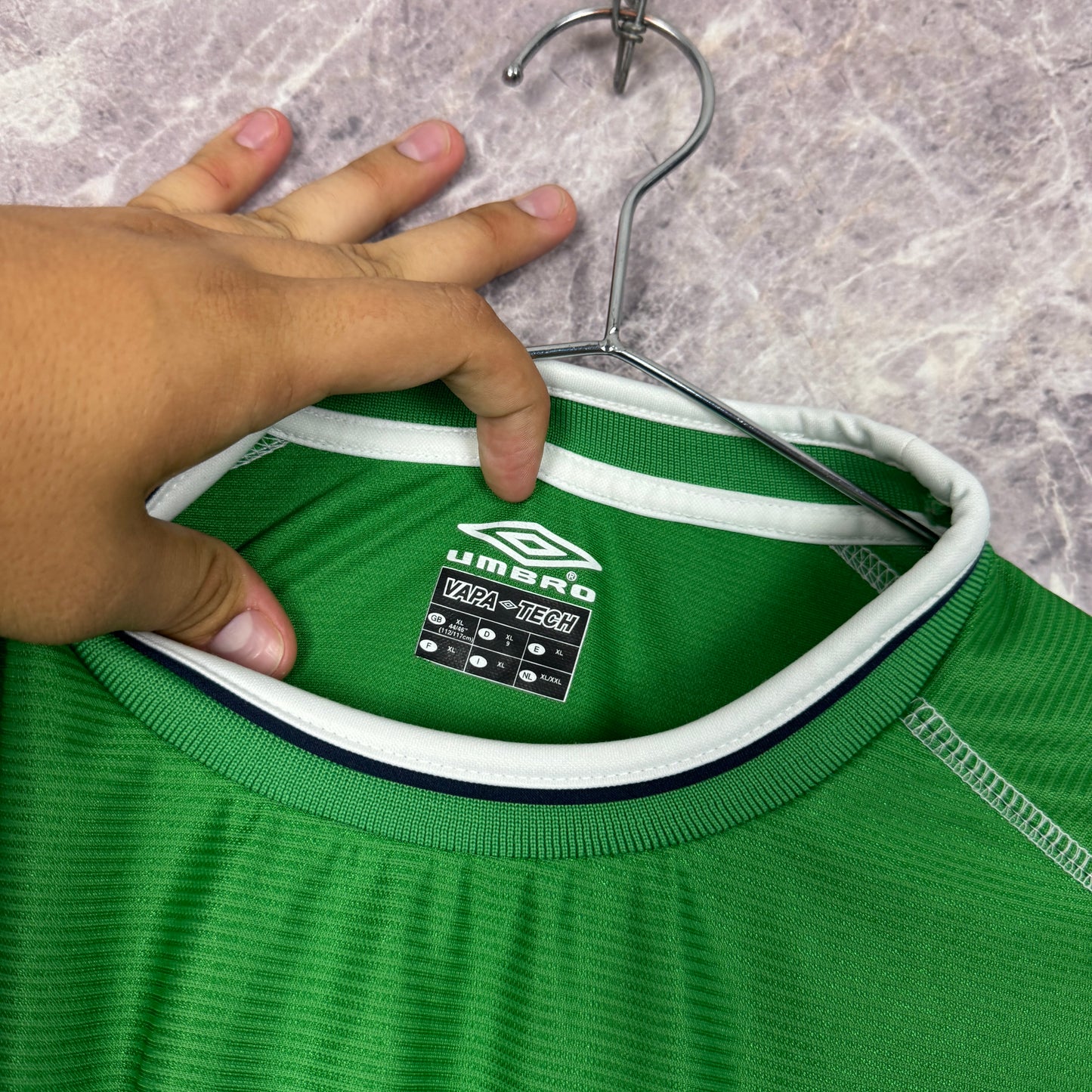 Ireland 2001-2003 Home Jersey — XL