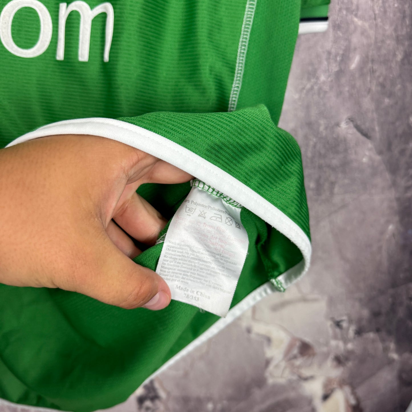 Ireland 2001-2003 Home Jersey — XL