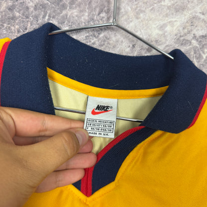 Arsenal 1997-1999 Away Jersey — Overmars #11 XL