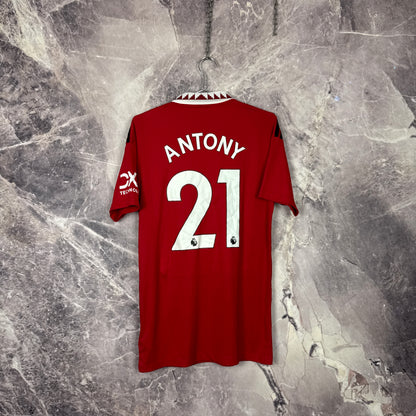 Manchester United 2022-2023 Home Jersey — Antony #21 S