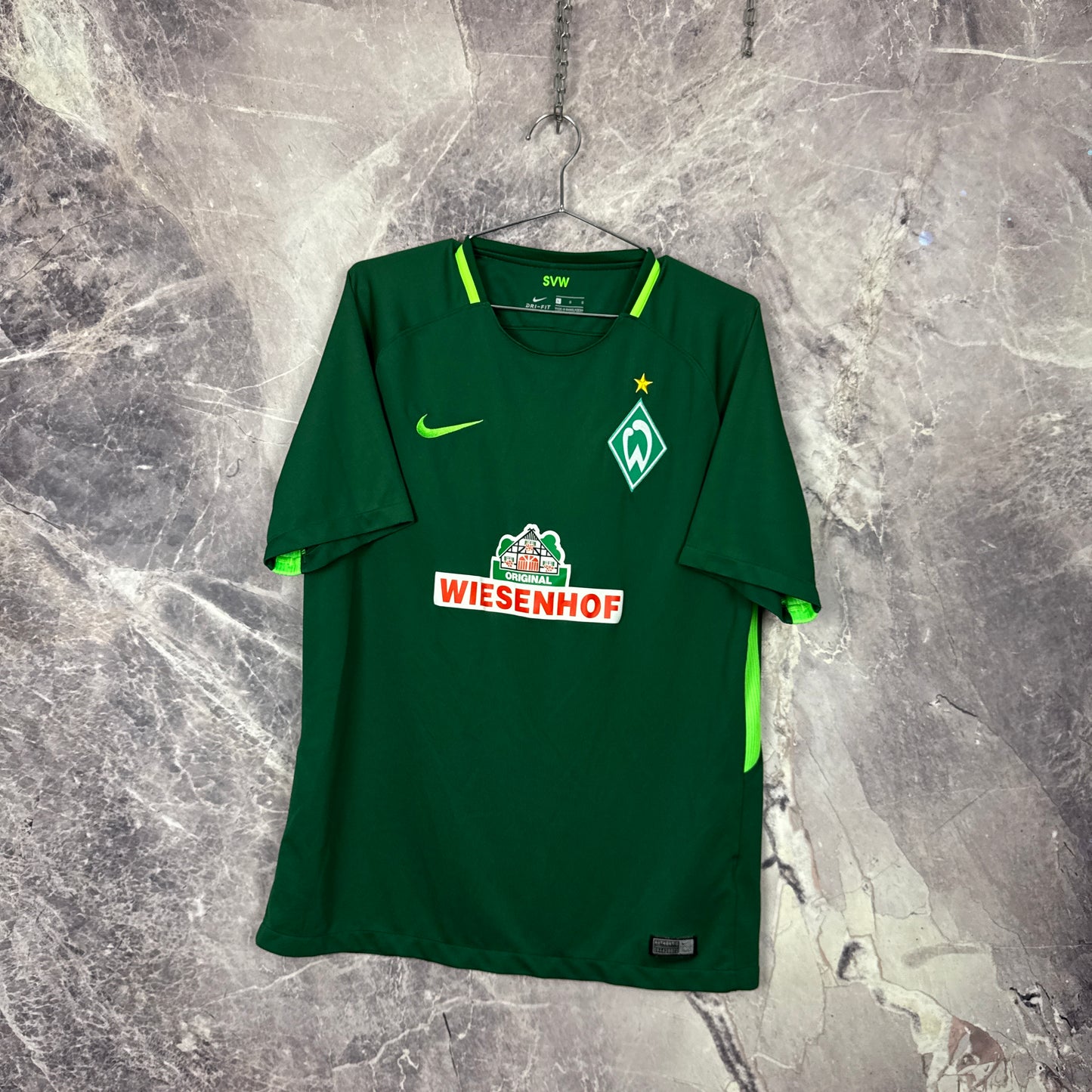 Werder Bremen 2017-2018 Home Jersey — L