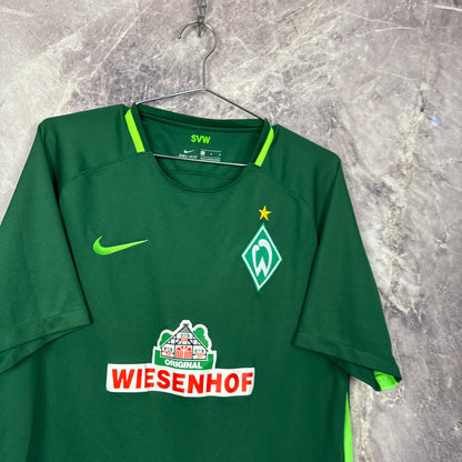 Werder Bremen 2017-2018 Home Jersey — L