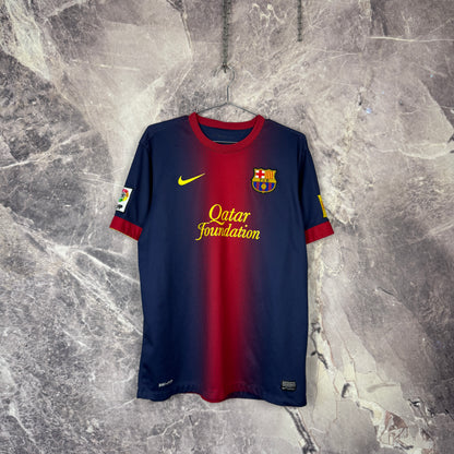 Barcelona 2012-2013 Home Jersey — Messi #10 L