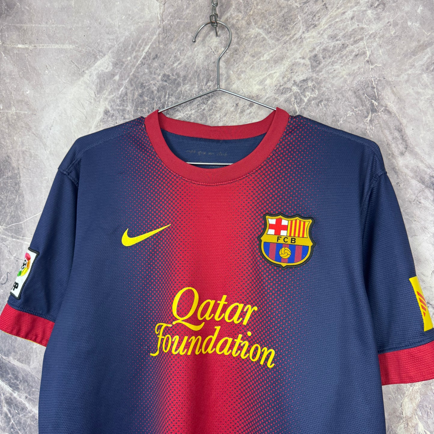 Barcelona 2012-2013 Home Jersey — Messi #10 L