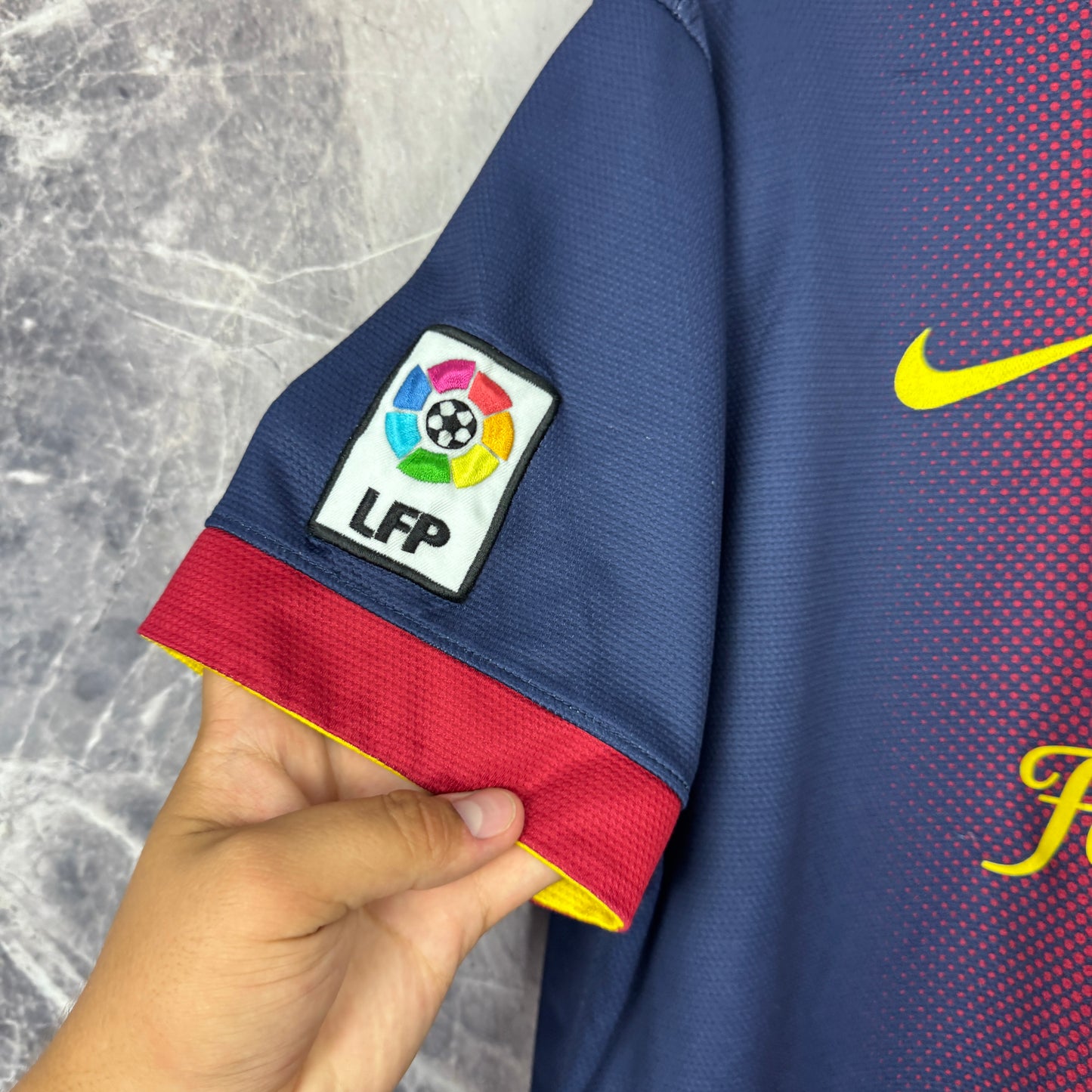 Barcelona 2012-2013 Home Jersey — Messi #10 L