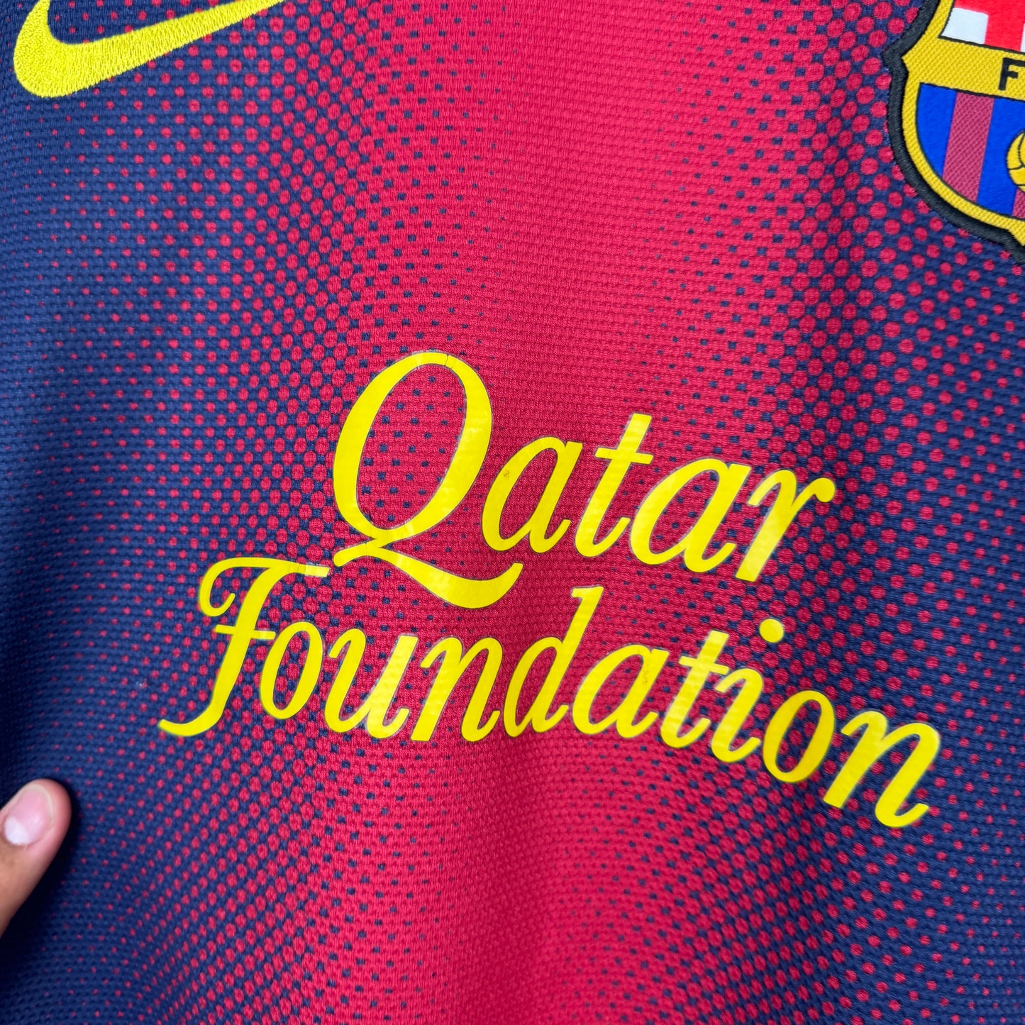 Barcelona 2012-2013 Home Jersey — Messi #10 L