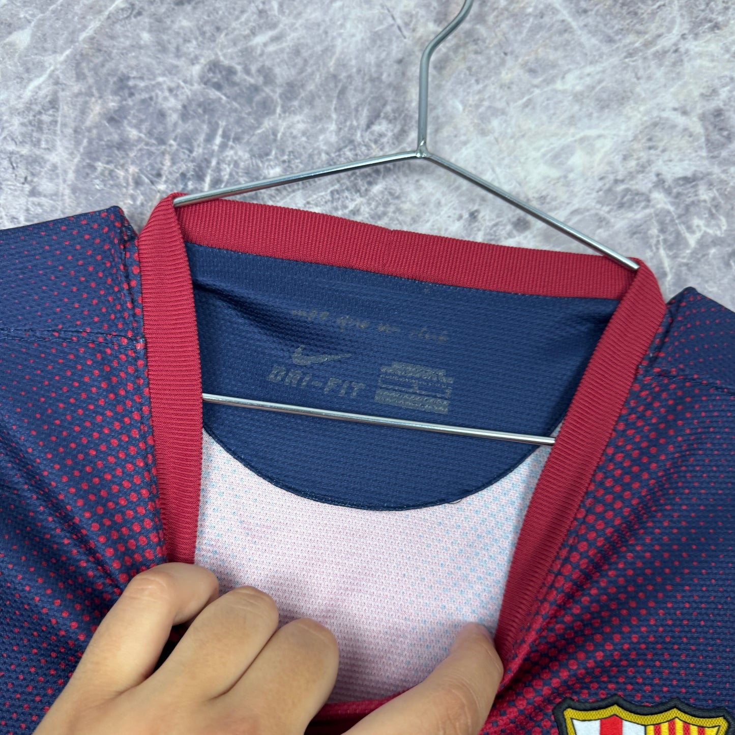 Barcelona 2012-2013 Home Jersey — Messi #10 L