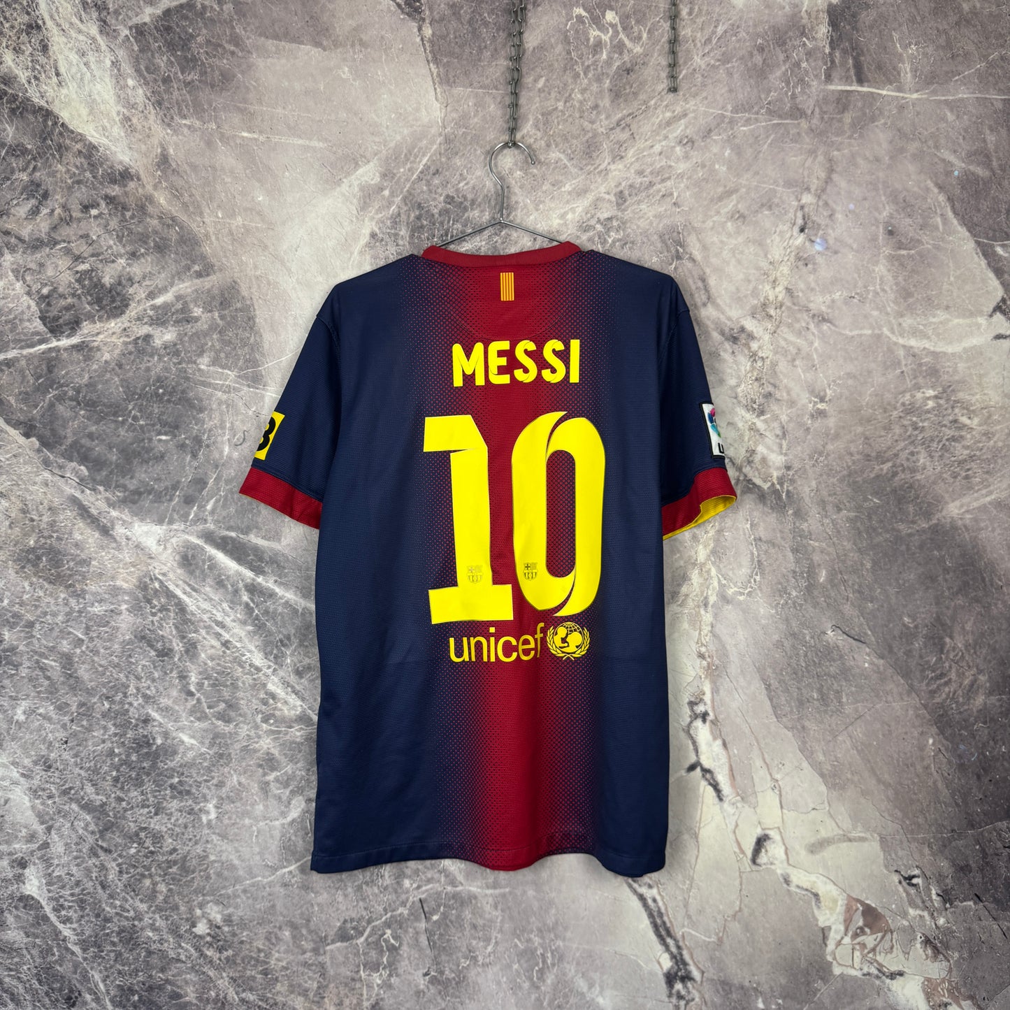 Barcelona 2012-2013 Home Jersey — Messi #10 L