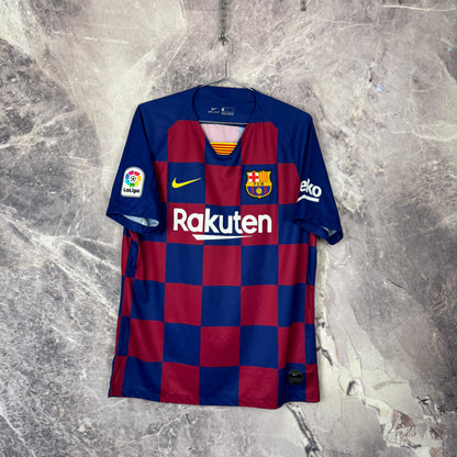 Barcelona 2019-2020 Home Jersey — Suarez #9 L