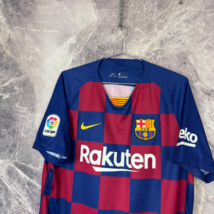 Barcelona 2019-2020 Home Jersey — Suarez #9 L