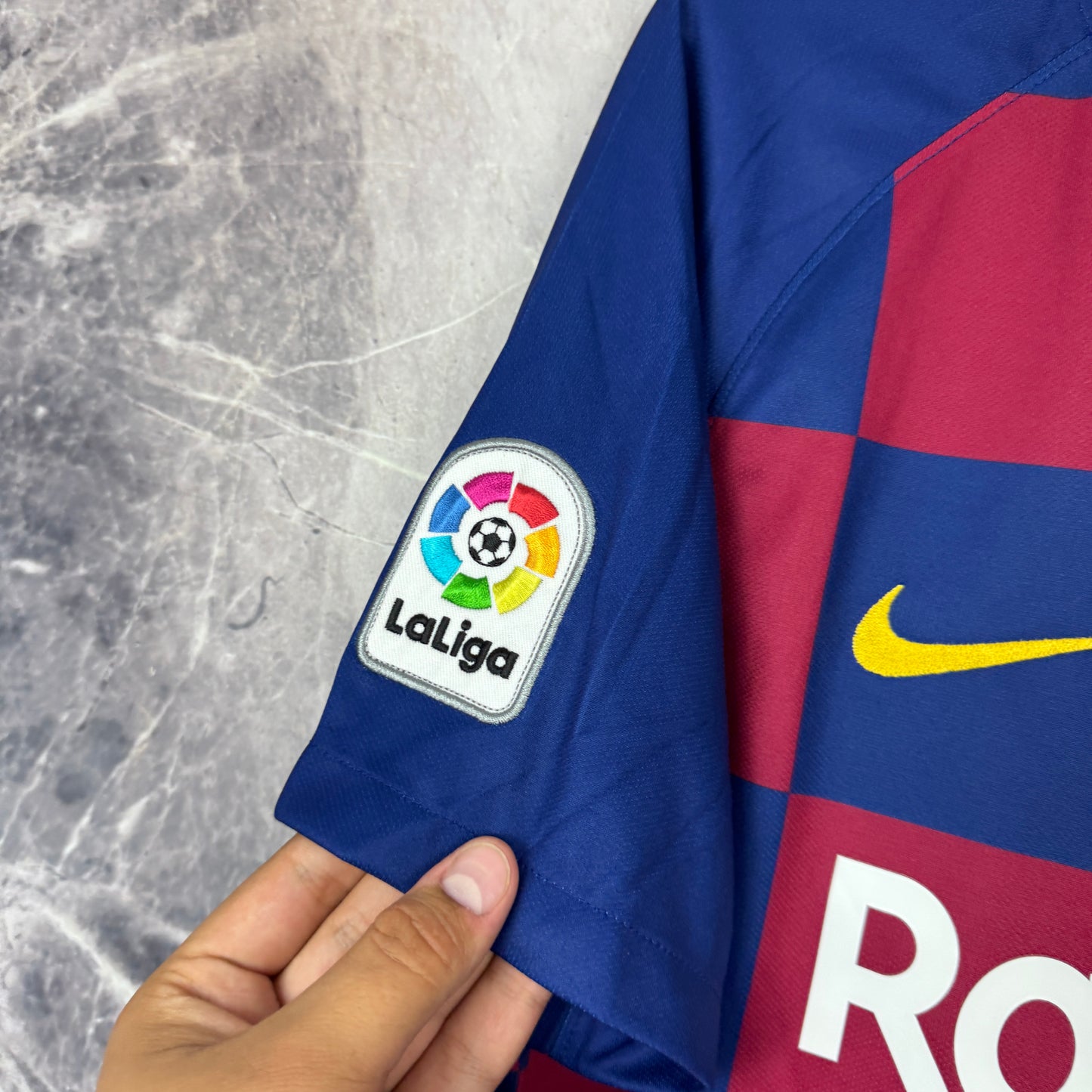 Barcelona 2019-2020 Home Jersey — Suarez #9 L
