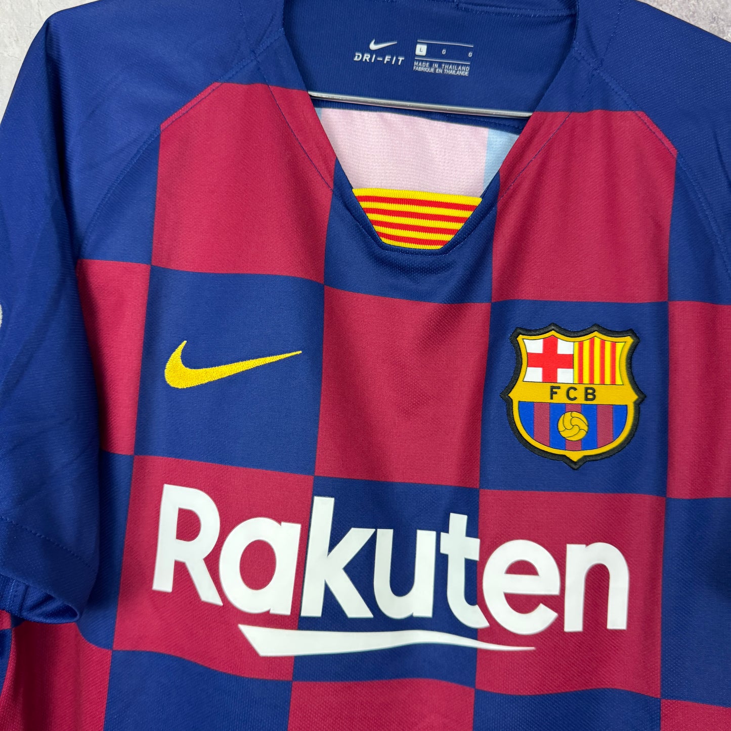 Barcelona 2019-2020 Home Jersey — Suarez #9 L