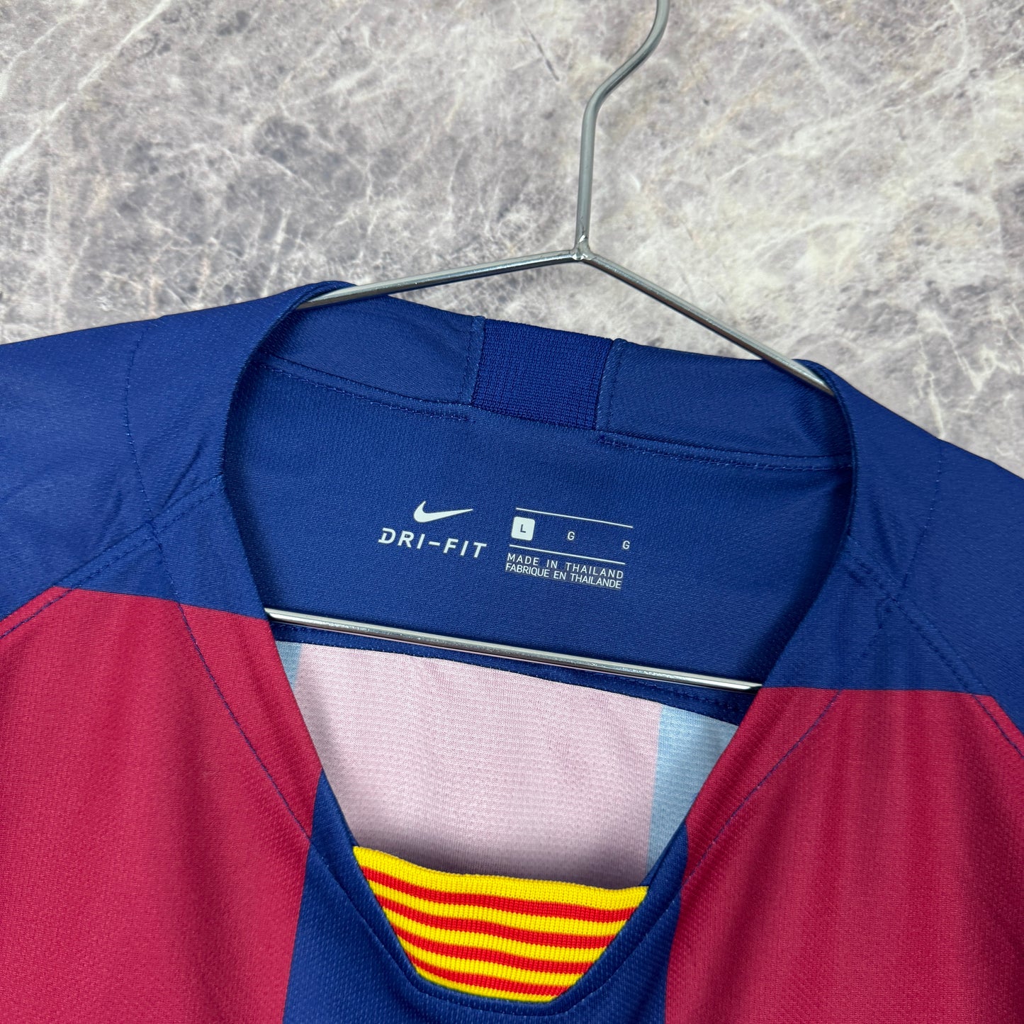 Barcelona 2019-2020 Home Jersey — Suarez #9 L