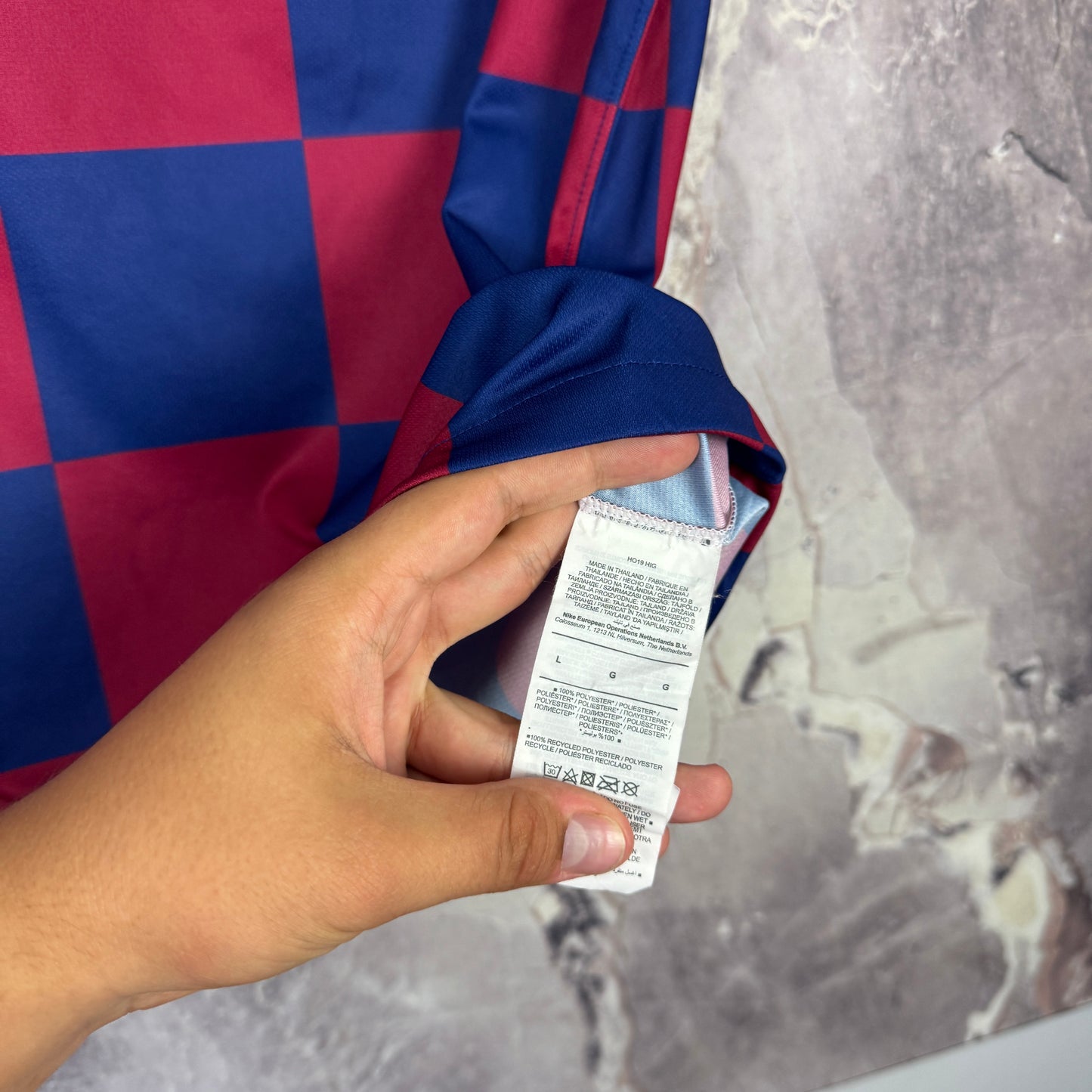 Barcelona 2019-2020 Home Jersey — Suarez #9 L
