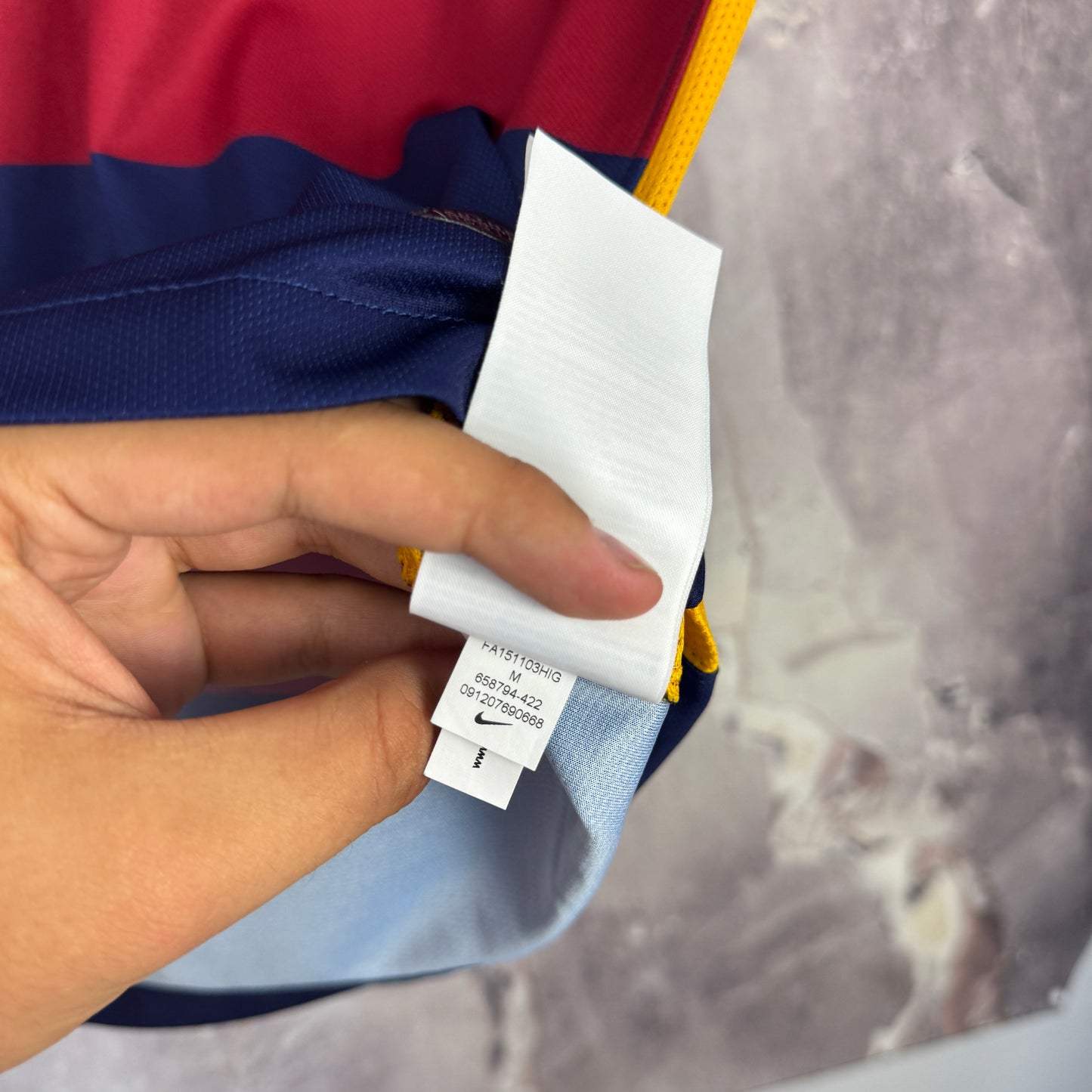Barcelona 2015-2016 Home Jersey — Messi #10 M