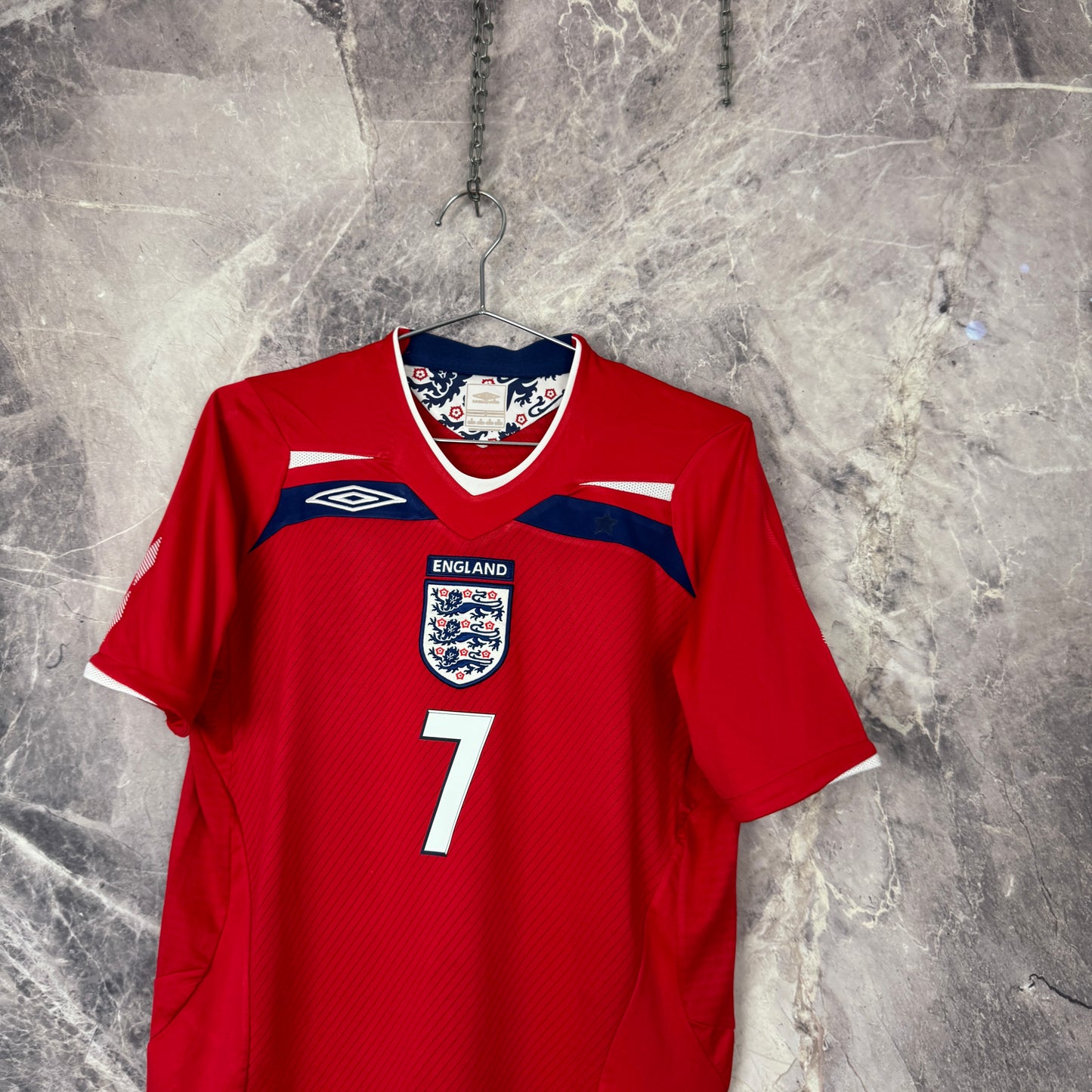 England 2008-2010 Away — Beckham #7 S