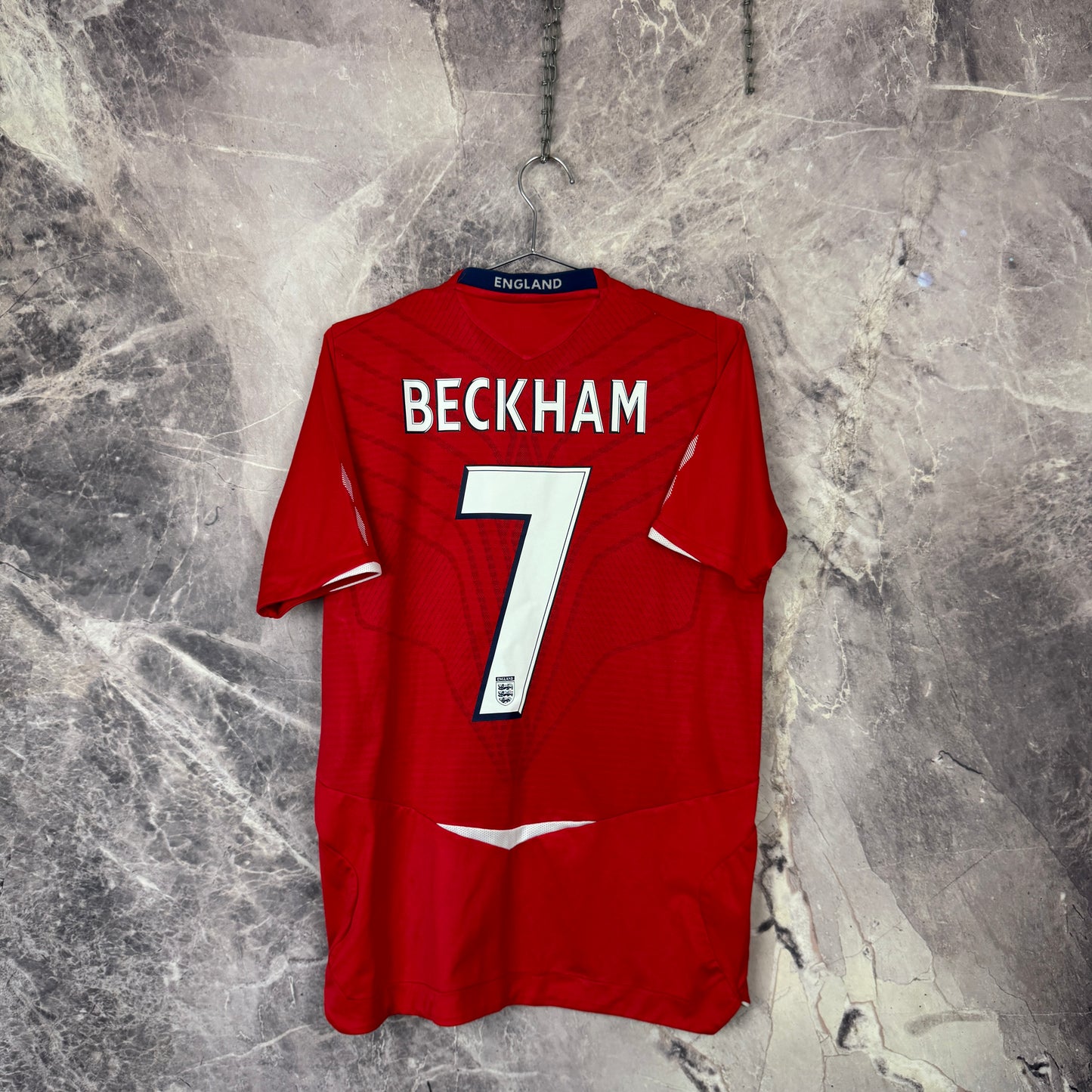 England 2008-2010 Away — Beckham #7 S