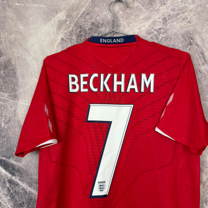England 2008-2010 Away — Beckham #7 S