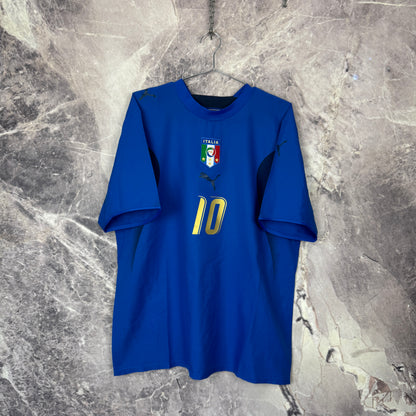 Italy 2006-2007 Home Jersey — Totti #10 L