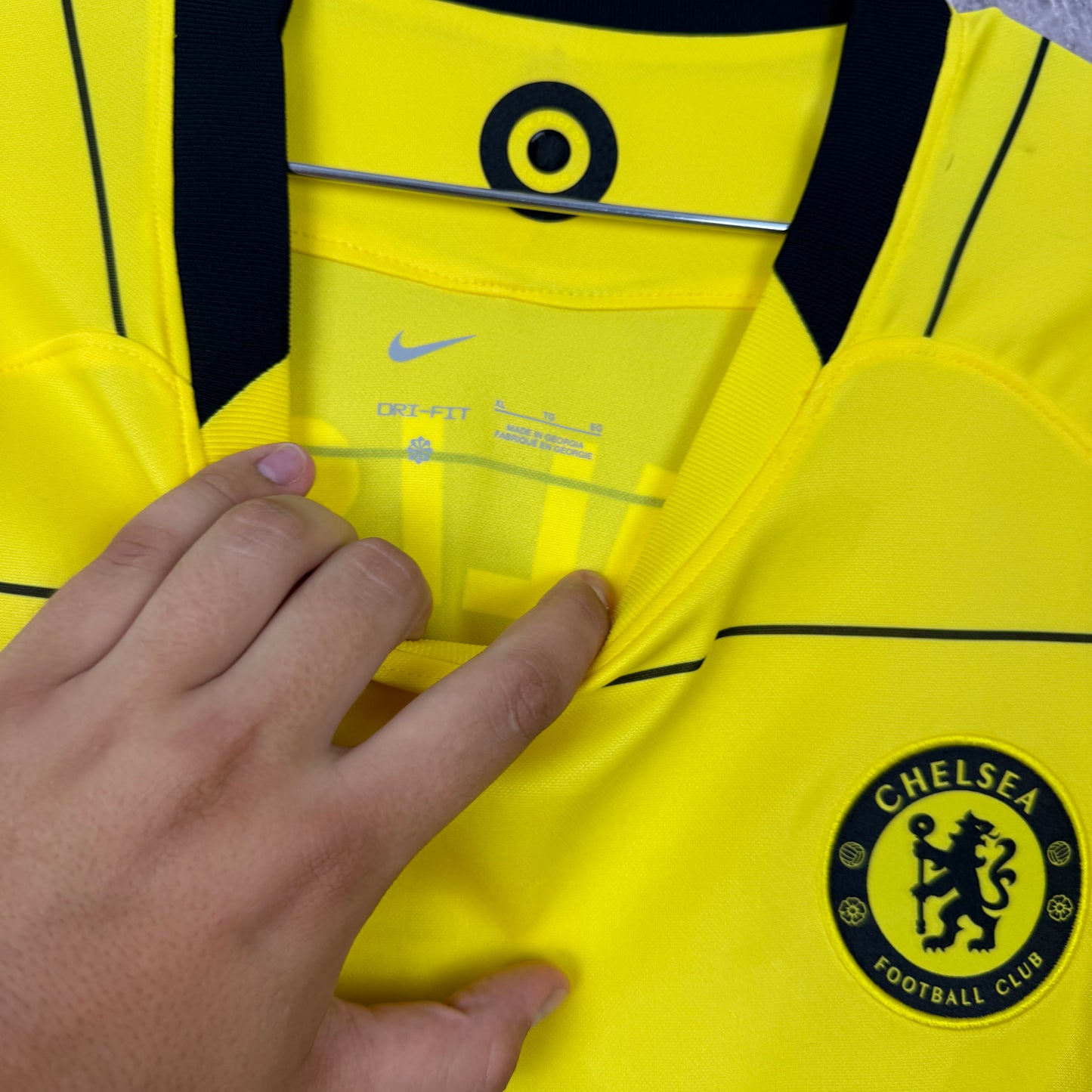 Chelsea 2021-2022 Third Jersey — Pulisic #10 XL