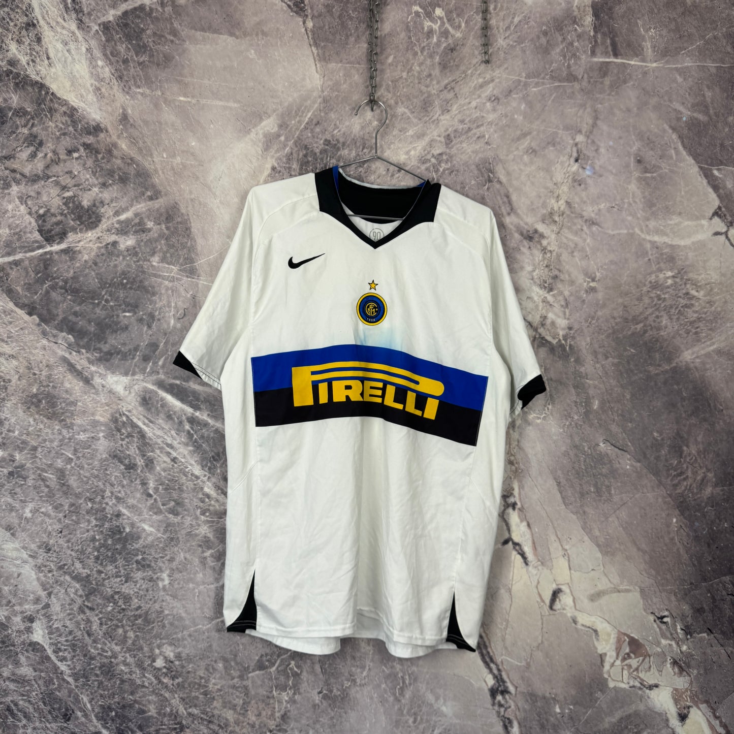 Inter Milan 2005-2006 Home Jersey — Figo #7 L