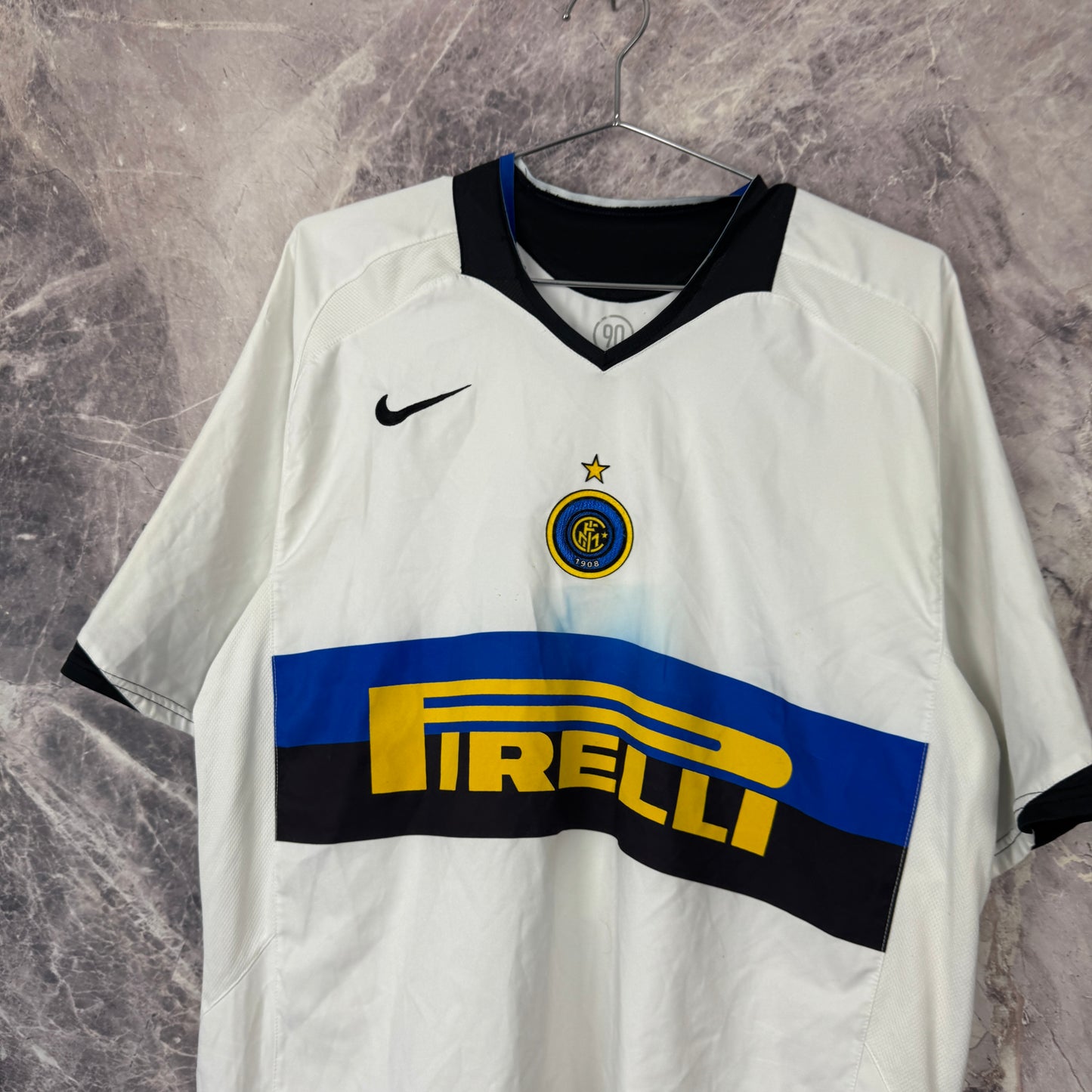 Inter Milan 2005-2006 Home Jersey — Figo #7 L