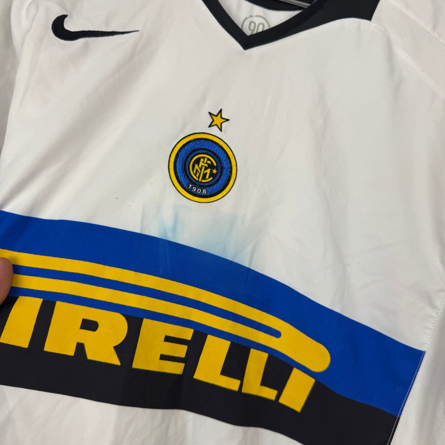 Inter Milan 2005-2006 Home Jersey — Figo #7 L