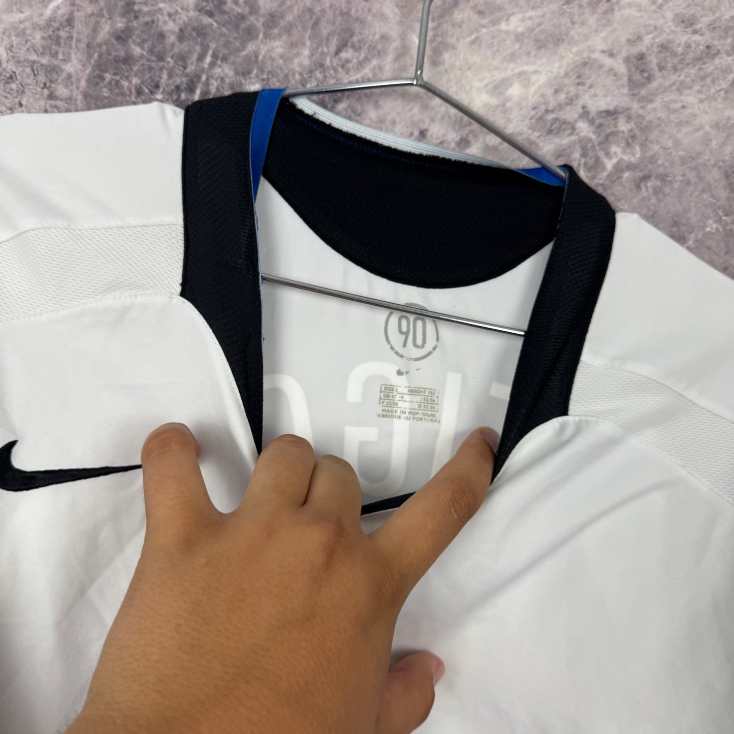 Inter Milan 2005-2006 Home Jersey — Figo #7 L