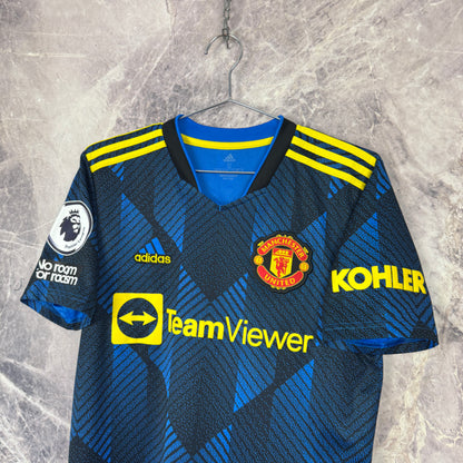 Manchester United 2021-2022 Third Jersey — Bruno Fernandes #18 S