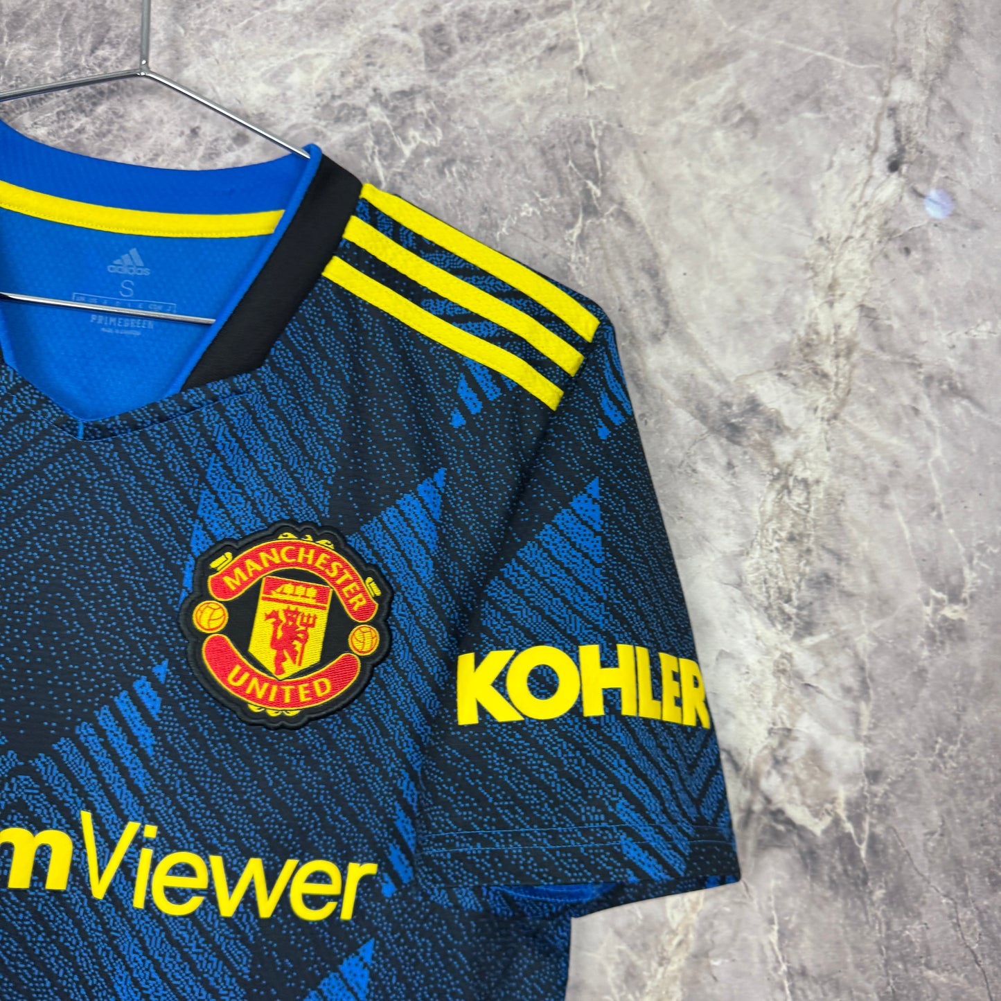 Manchester United 2021-2022 Third Jersey — Bruno Fernandes #18 S