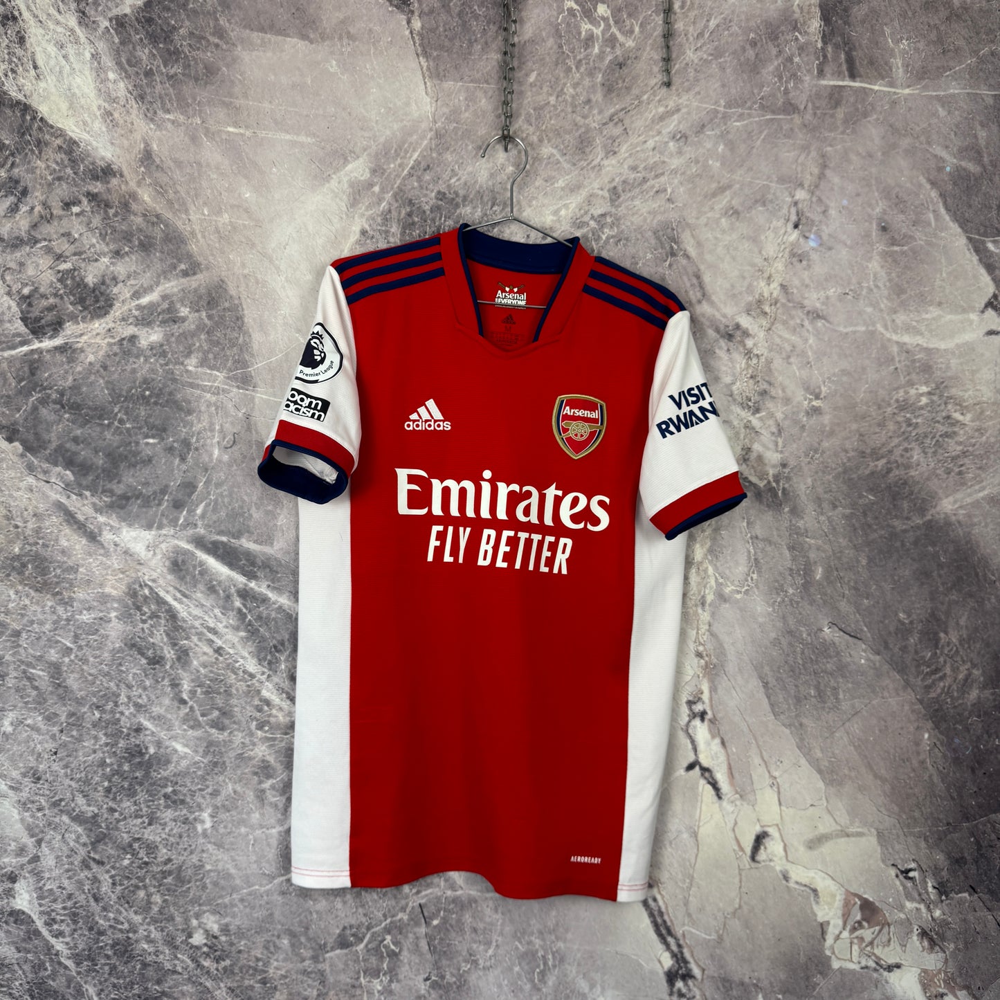 Arsenal 2021-2022 Home Jersey — Saka #7 M