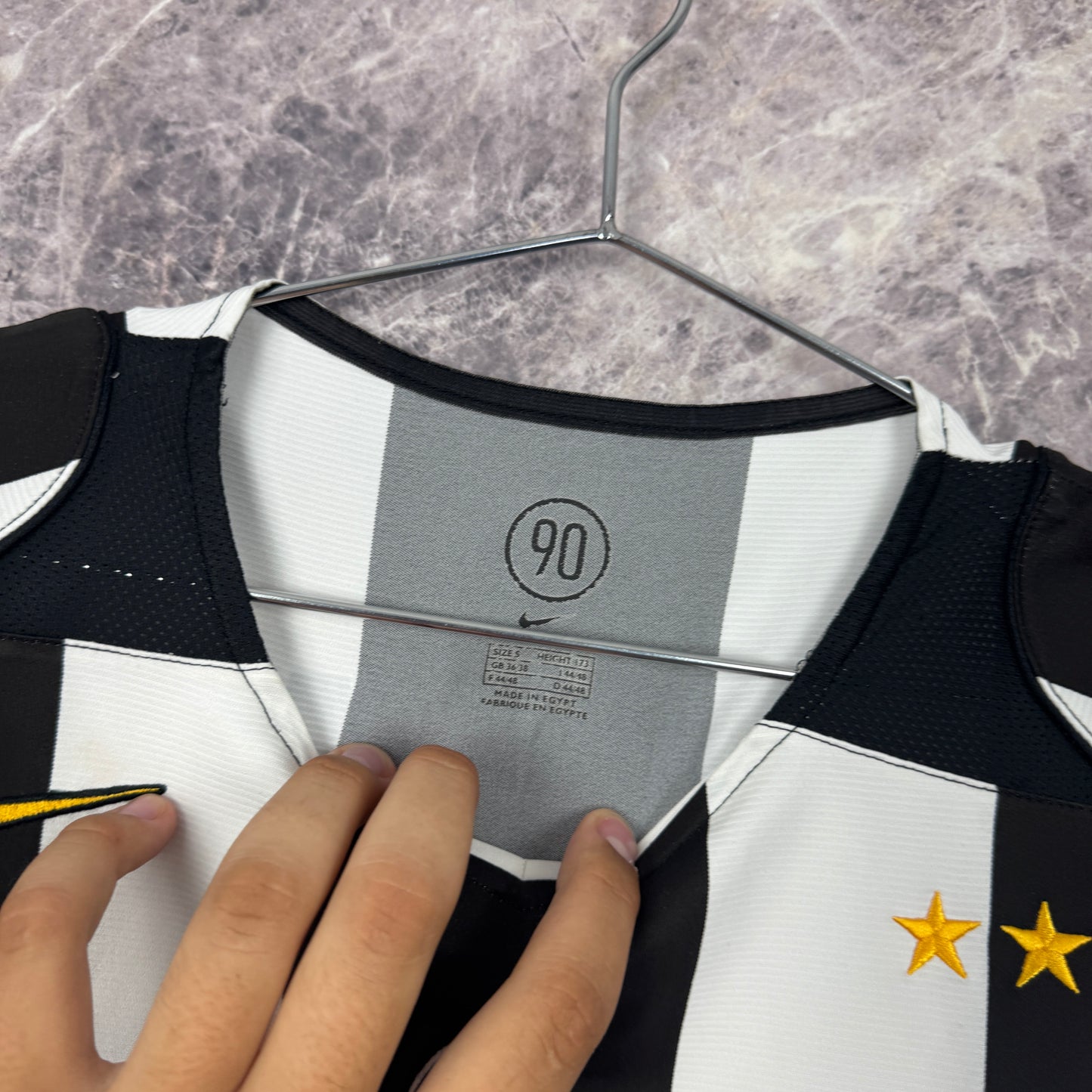 Juventus 2004-2005 Home Jersey — Ibrahimovic #9 S