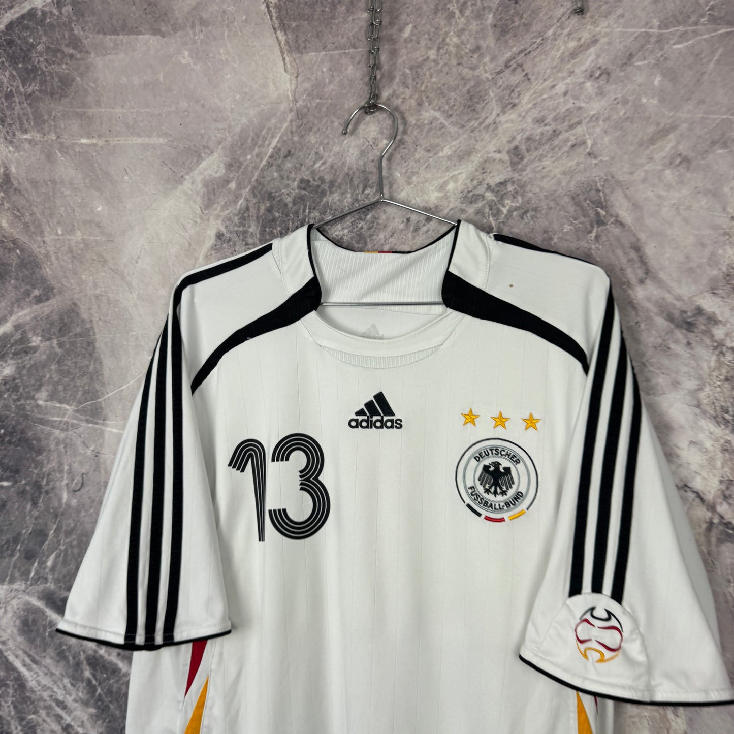 Germany 2006-2008 Home Jersey — Ballack #13 XL