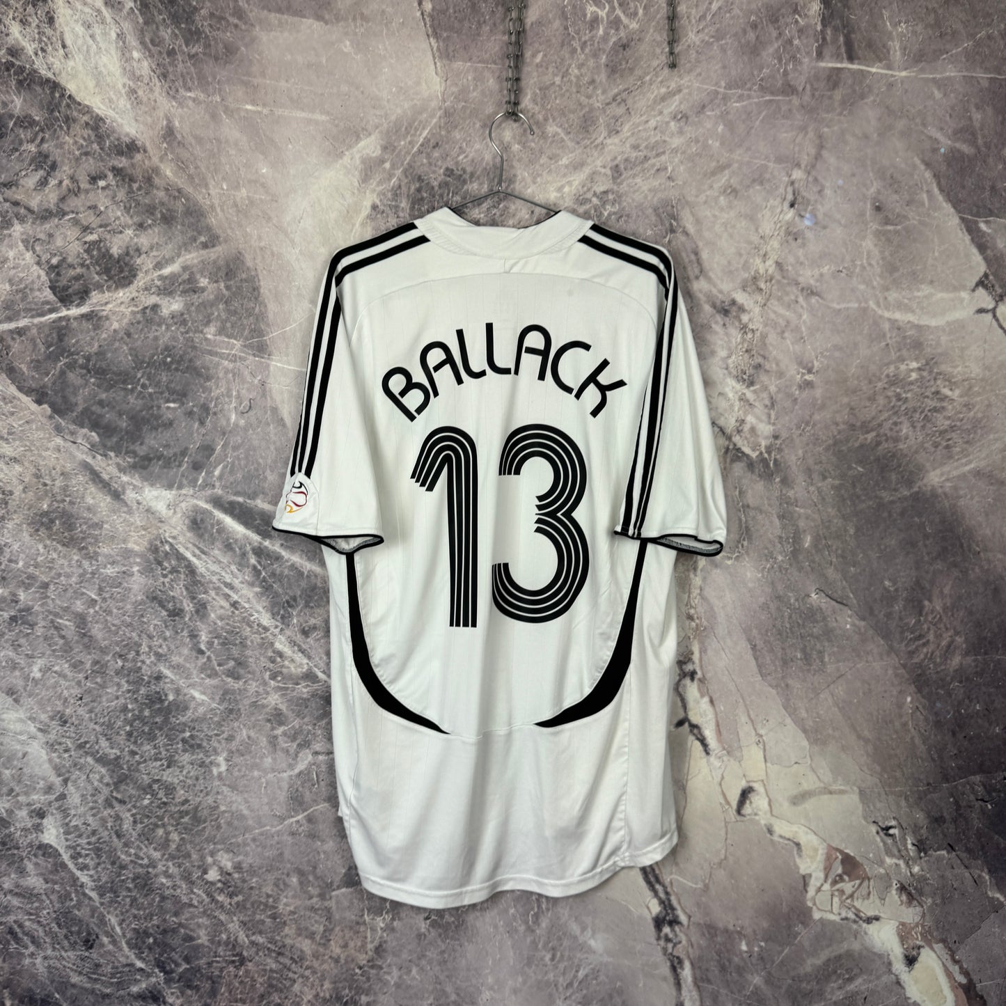 Germany 2006-2008 Home Jersey — Ballack #13 XL