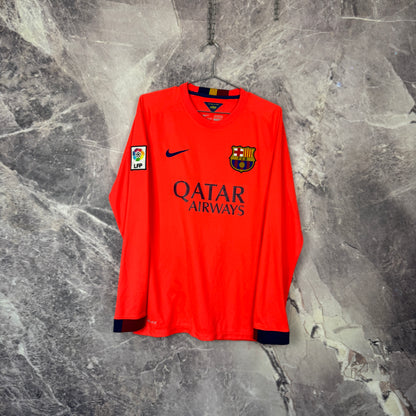 Barcelona 2014-2015 Away Longsleeve Jersey — Neymar Jr. #10 M