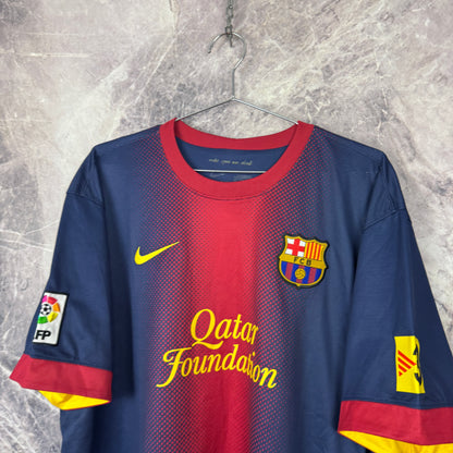 Barcelona 2012-2013 Home Jersey — Messi #10 2XL