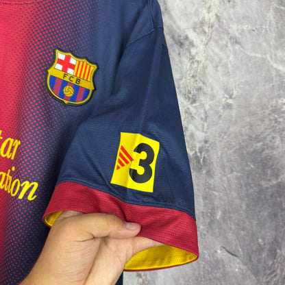 Barcelona 2012-2013 Home Jersey — Messi #10 2XL