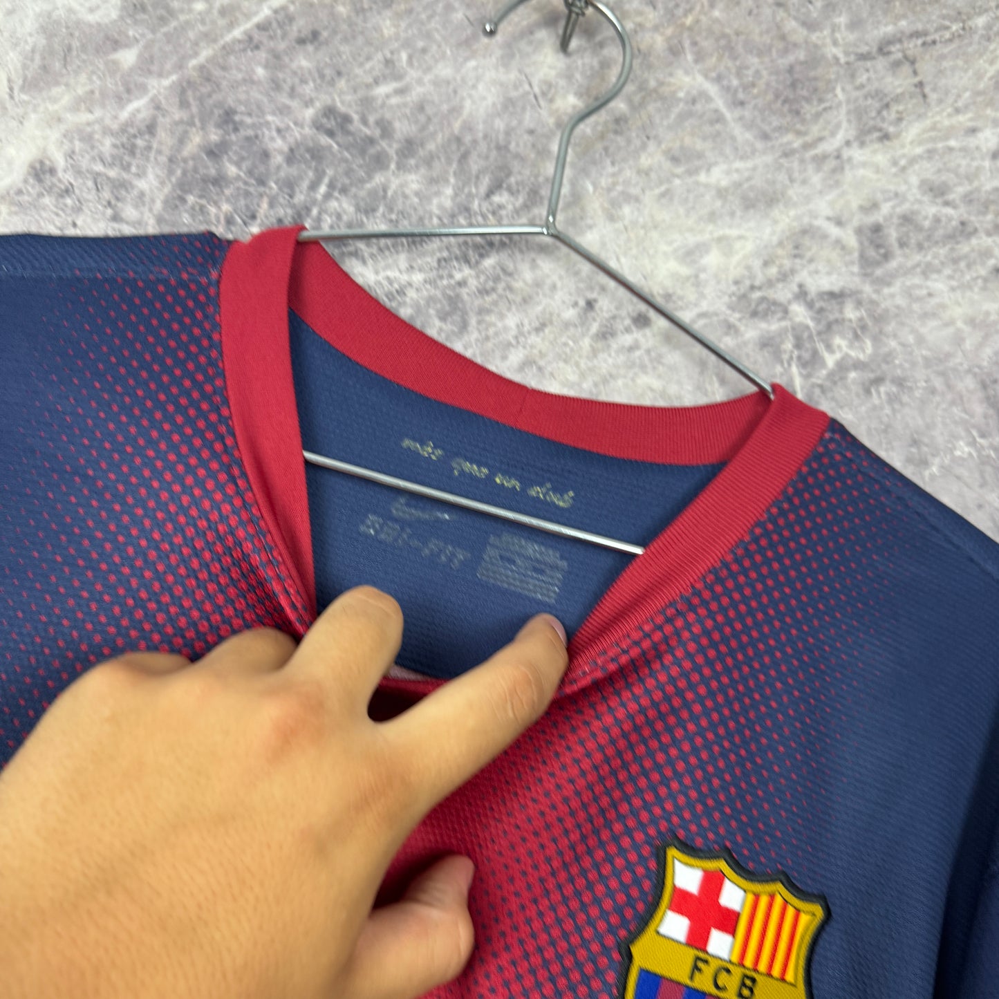 Barcelona 2012-2013 Home Jersey — Messi #10 2XL