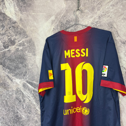 Barcelona 2012-2013 Home Jersey — Messi #10 2XL
