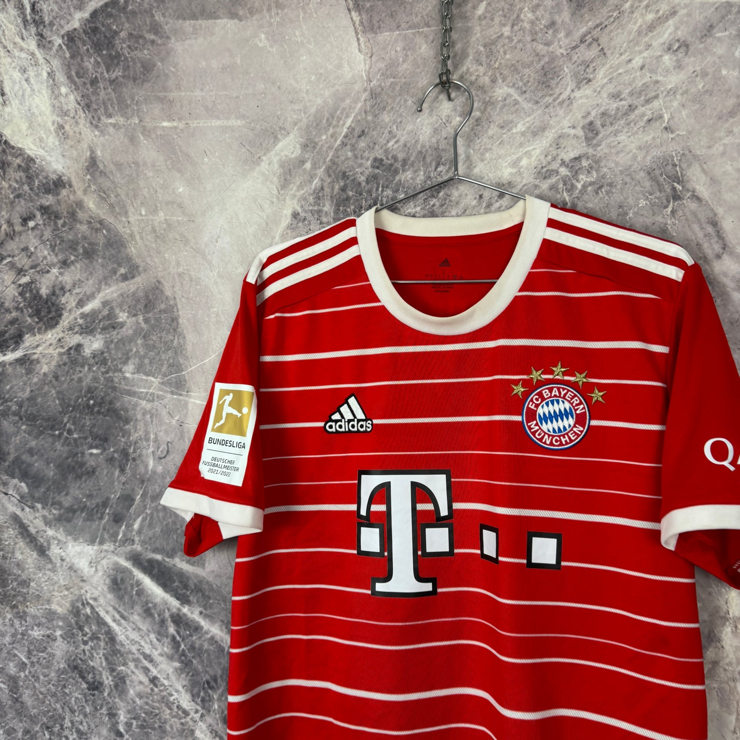Bayern Munich 2022-2023 Home Jersey — Lewandowski #9 L
