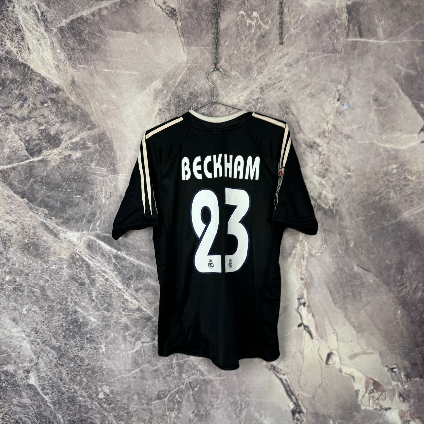 Real Madrid 2004-2005 Away Jersey — Beckham #23 M
