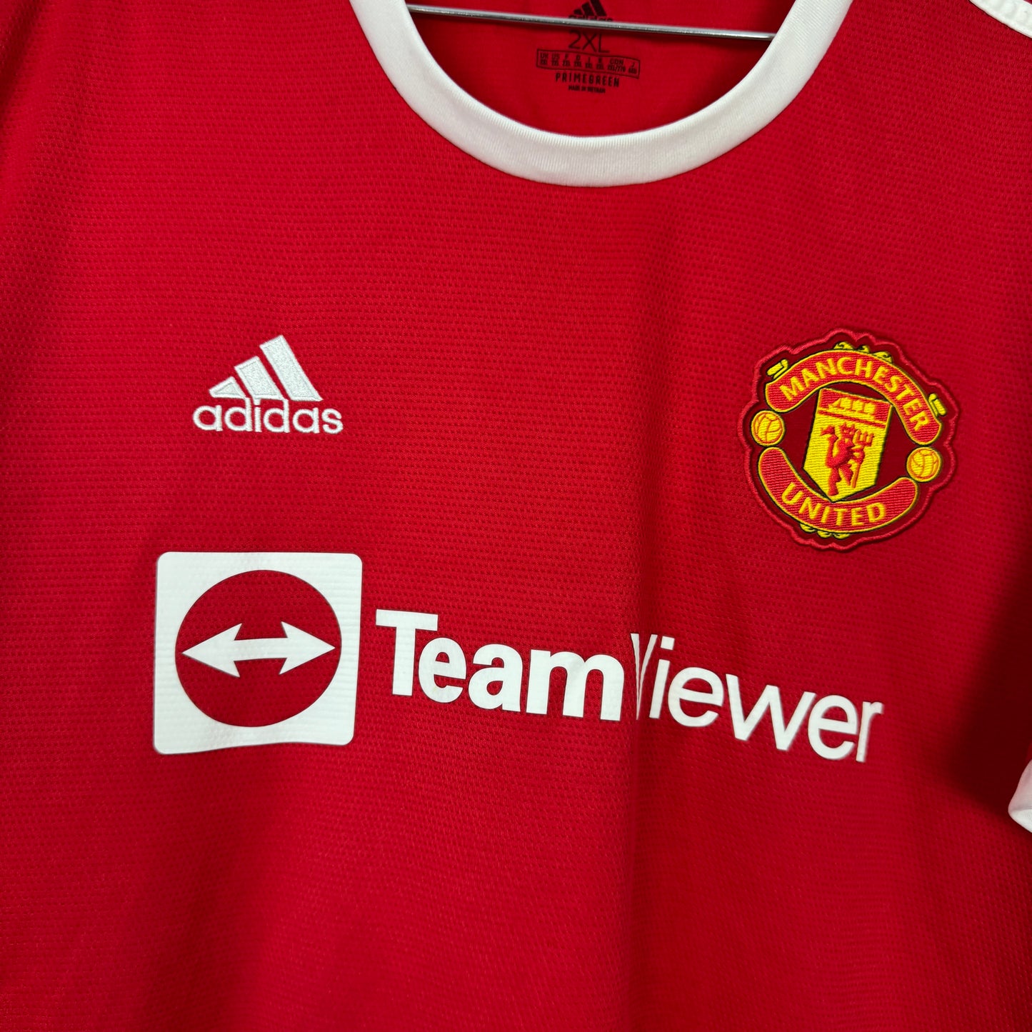 Manchester United 2021-2022 Home Jersey — Ronaldo #7 2XL