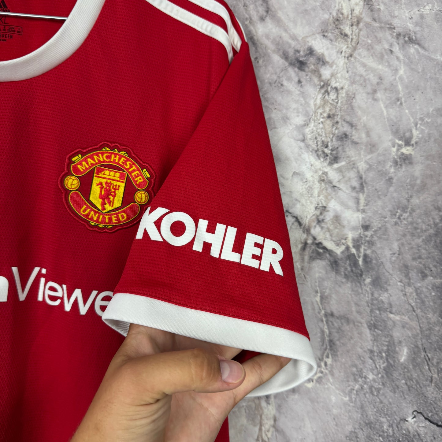Manchester United 2021-2022 Home Jersey — Ronaldo #7 2XL