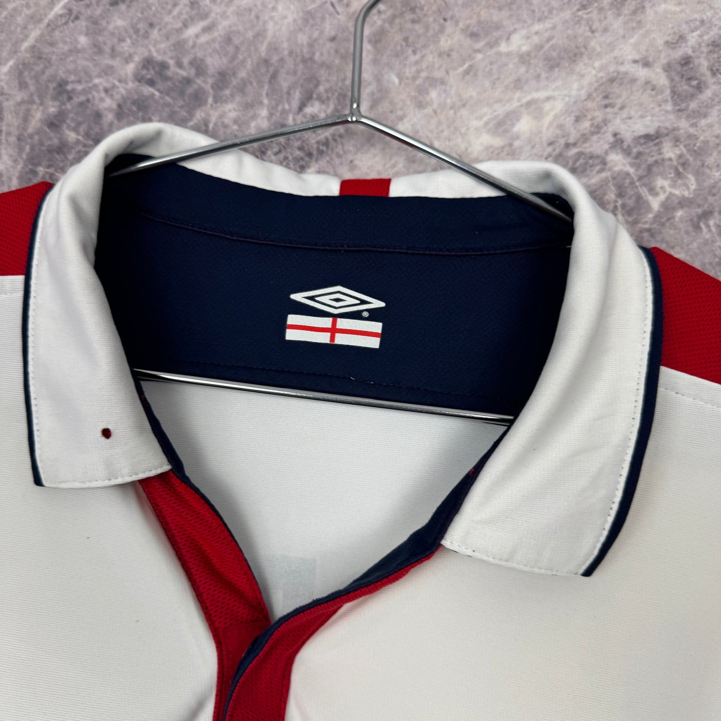 England 2004-2005 Home Jersey — Gerrard #4 XXL